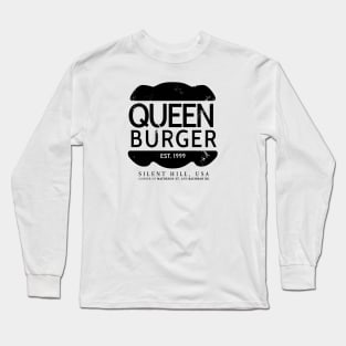 Queen Burger - black Long Sleeve T-Shirt